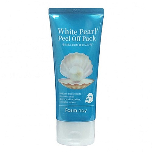 Маска-плека с экстрактом жемчуга White Pearl Peel Off Pack
