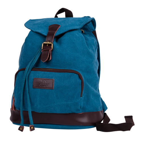 П1486-04 синий рюкзак брезент