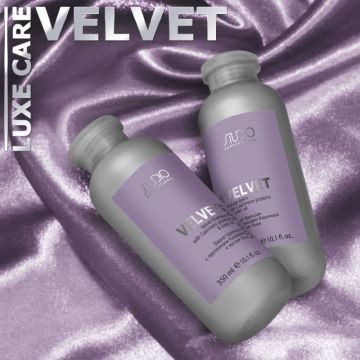 Бальзам бархат с прот. кашем. и маслом льна luxe care 350 мл