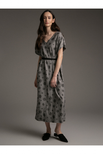 #94619 Платье (Emka Fashion) Серый