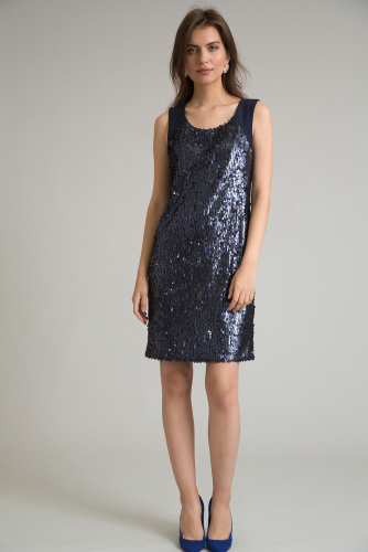 #93891 Платье (Emka Fashion) темно-синий