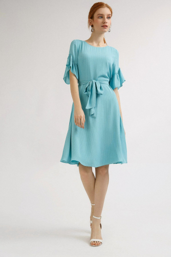 #95880 Платье (Emka Fashion) лазурный