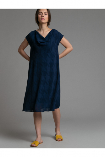 #94154 Платье (Emka Fashion) темно-синий