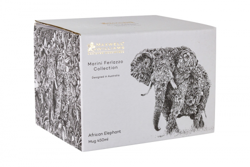 Кружка Африканский слон в подарочной упаковке