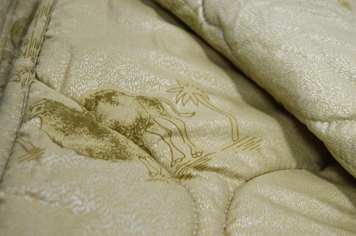 Одеяло детское Верблюжья шерсть чехол тик 100х140 (150 гр/м)