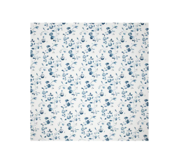 БЛОГРАН Ткань, белый, синий, 150 см