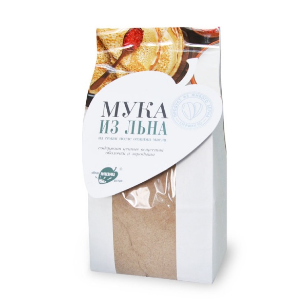 Образ жизни. Мука льняная 1500 г., 1/5