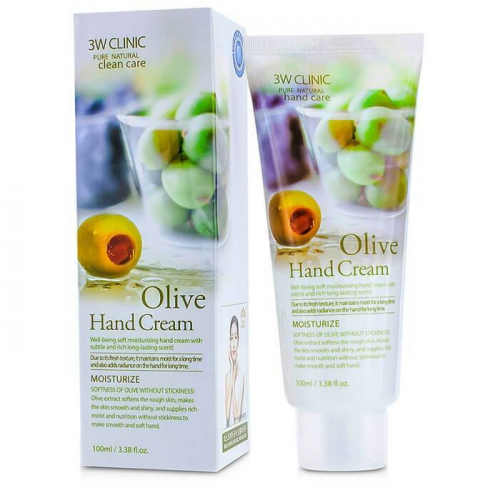 Увлажняющий крем для рук с экстрактом оливы Olive Hand Cream 