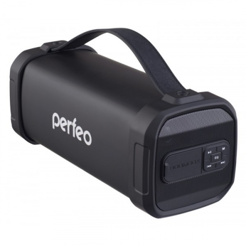 Колонка Perfeо портативная беспроводная PF-A4319 Bluetooth 4.2, microSD, FM 10Вт, 2200mAh, черная