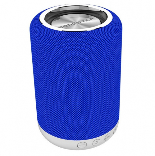 Колонка Hopestar H34 (Bluetooth/5W/USB/microSD/AUX/multiple) синяя