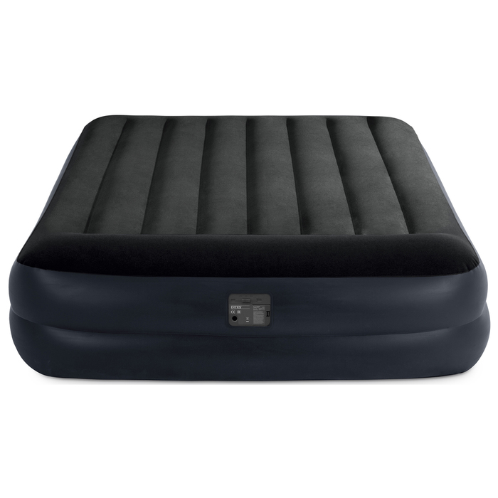Кровать надувная Pillow Rest Raised 152 х 203 х 42 см, с встроенным насосом, 220-240V, 64124NP INTEX