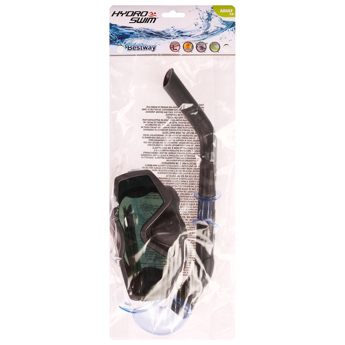 Набор для плавания Aqua Prime, маска, трубка, от 14 лет, цвета МИКС, 24037 Bestway