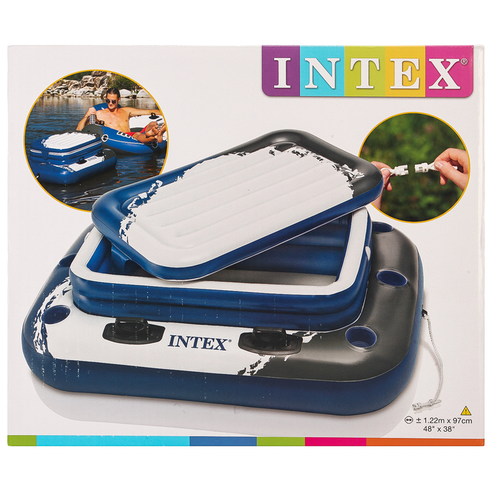 Бар плавающий, квадратный, 122 х 97 см, 58821NP INTEX