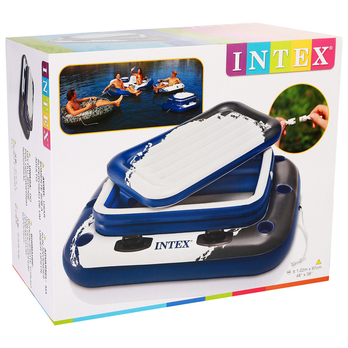 Бар плавающий, квадратный, 122 х 97 см, 58821NP INTEX