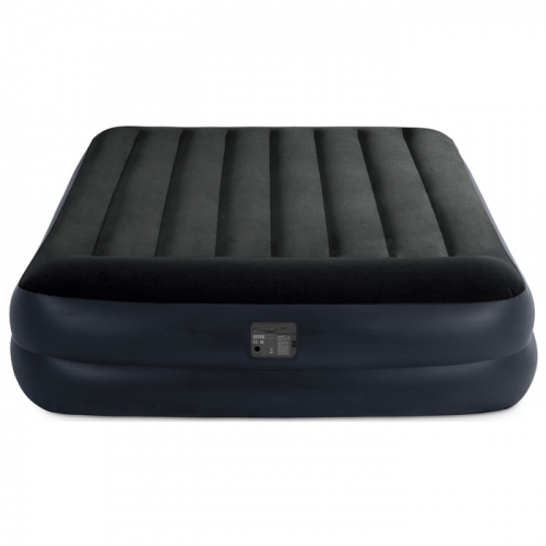 Кровать надувная Pillow Rest Raised 152 х 203 х 42 см, с встроенным насосом, 220-240V, 64124NP INTEX