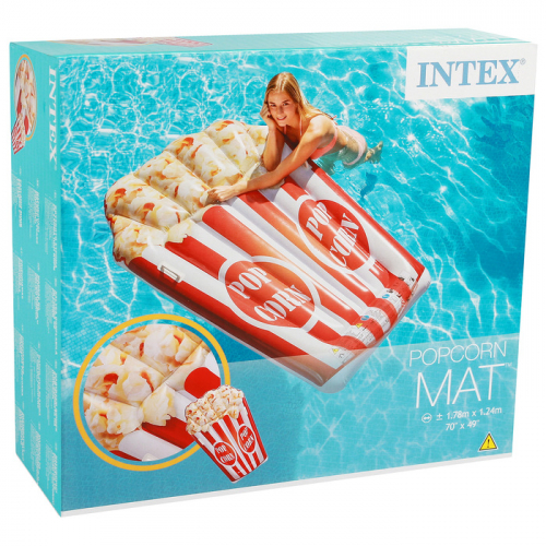 Плот для плавания «Попкорн», 178 х 124 см, 58779EU INTEX