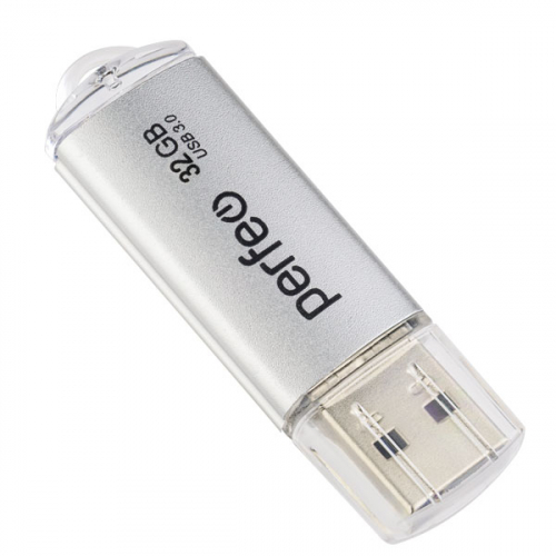 Флэш-диск USB Perfeo 32 GB C14 silver metal USB 3.0
