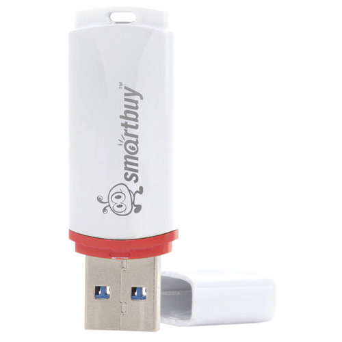 Флэш-диск USB SmartBuy 32 GB Crown White