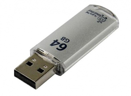 Флэш-диск USB SmartBuy 64 GB V-Cut Silver USB 3.0