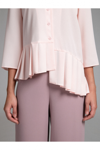 #93915 Emka Fashion Блузкабледно-розовый