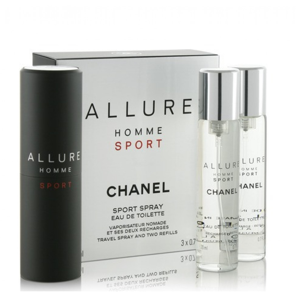 Allure sport отзывы. Chanel Allure homme Sport 3x20ml. Allure homme Sport EDT 3x20ml. Chanel Allure homme Sport 3×20 мл. Духи Chanel Allure homme Sport мужские.
