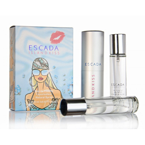 Escada  Island Kiss perfume 3x20ml копия