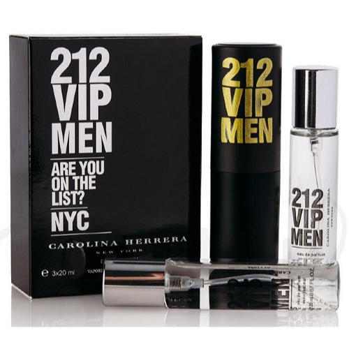 Carolina Herrera 212 VIP Men Perfume 3x20ml (M) копия
