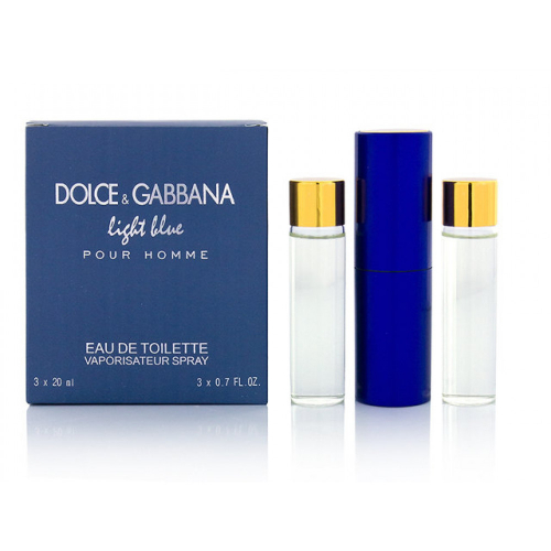 Dolce Gabbana Light Blue Pour Homme Perfume 3x20ml (M) копия