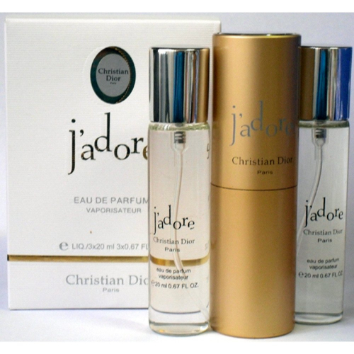 Dior J'Adore perfume 3x20ml копия