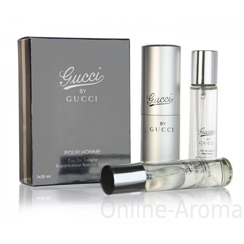 Gucci by Gucci Pour Homme parfum 3x20ml (M) копия
