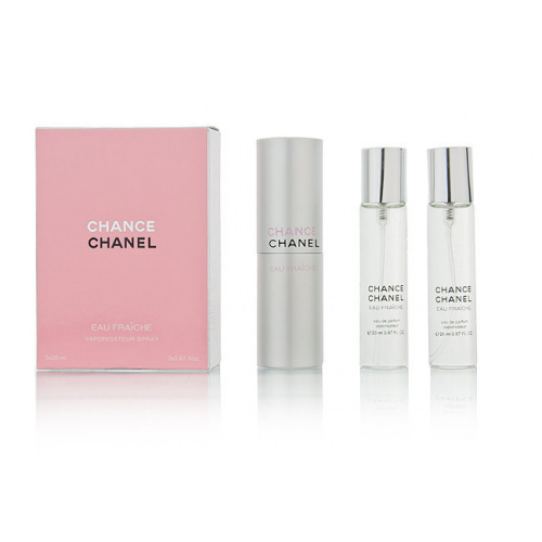 Chanel Chance Eau Fraiche Perfume 3x20ml копия