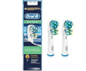 Насадки на Электрические зубные щетки BRAUN Oral-B DUAL CLEAN 2 шт Германия