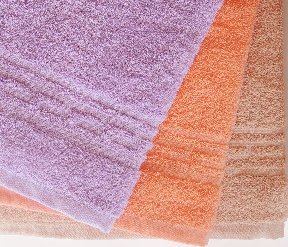 Полотенце Махровое Греция (30х60) Оранжевое 30х60. paters