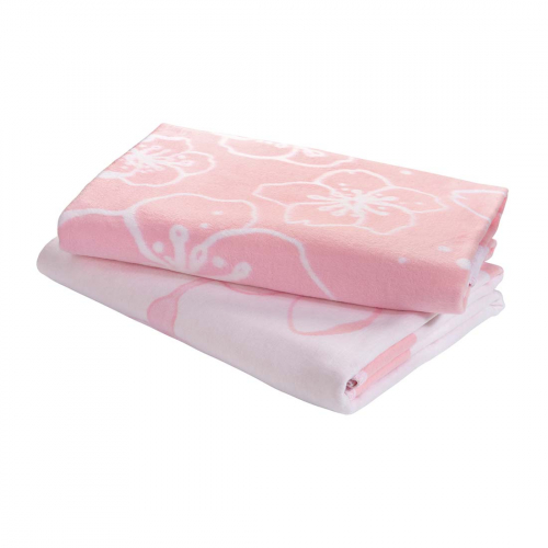 ЕР Одеяло байковое Премиум Розовые цветы сакуры 150х205