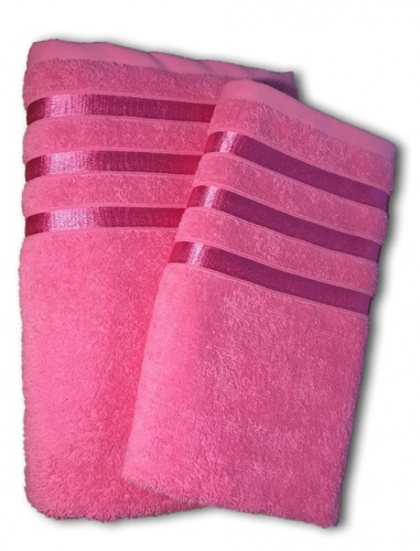 Полотенце Махровое Тринити Розовое 70х140