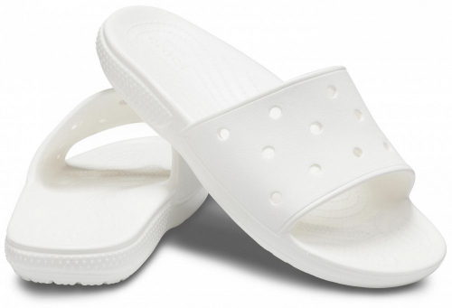 обувь взрослая Classic Crocs Slide White