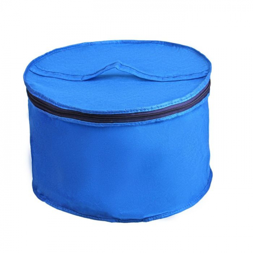 Тубус для головных уборов 33×33×20 см, цвет синий