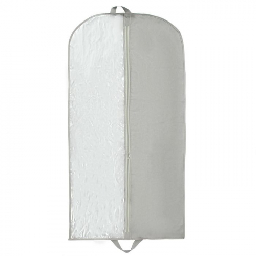 Чехол для одежды спанбонд 60×120 см, цвет серый