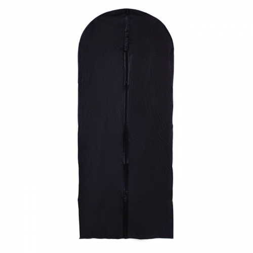 Чехол для одежды 60×160 см плотный ПВХ, цвет чёрный
