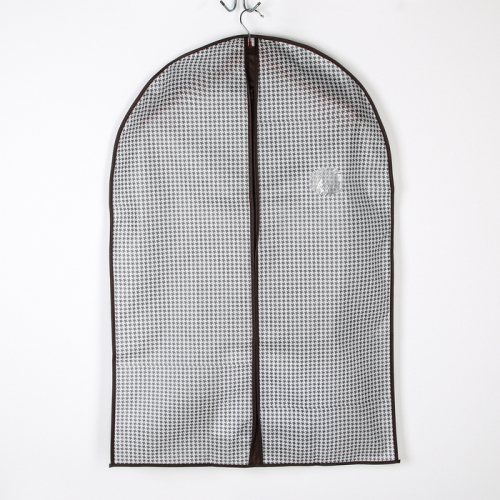 Чехол для одежды с ПВХ окном 90×60 см 