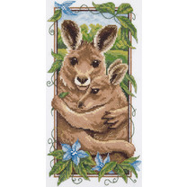 Набор для вышивания PANNA J-1971 ( Ж-1971 ) Рыжие кенгуру