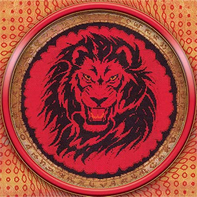 Набор для вышивания PANNA SO-0770 ( СО-0770 ) Могущество льва