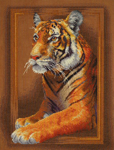 Набор для вышивания PANNA J-0966 ( Ж-0966 ) Благородный тигр