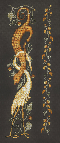 Набор для вышивания PANNA O-0456 ( О-0456 ) Журавль и ящерица