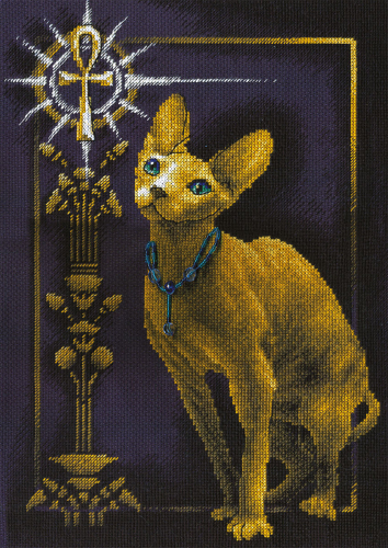Набор для вышивания PANNA Золотая серия K-0897 ( К-0897 ) Египетская кошка