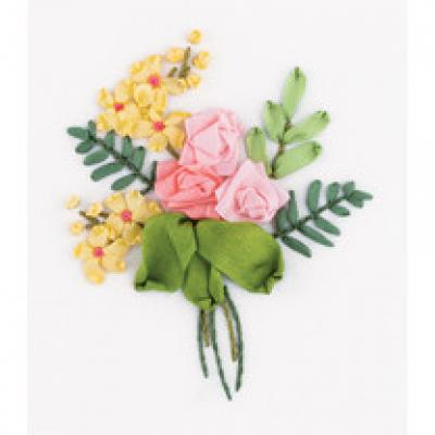 Набор для вышивания PANNA Живая картина JK-2141 ( ЖК-2141 ) Букетик роз