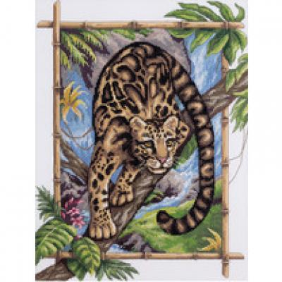 Набор для вышивания PANNA J-1711 ( Ж-1711 ) Дымчатый леопард