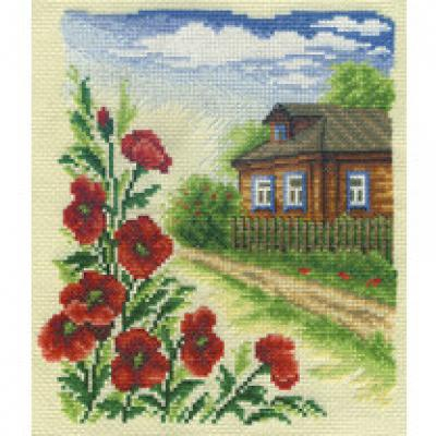 Набор для вышивания PANNA PS-0383 ( ПС-0383 ) Цветы у дома