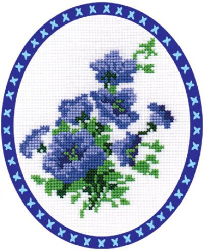 Набор для вышивания PANNA C-0066 ( Ц-0066 ) Синие колокольчики