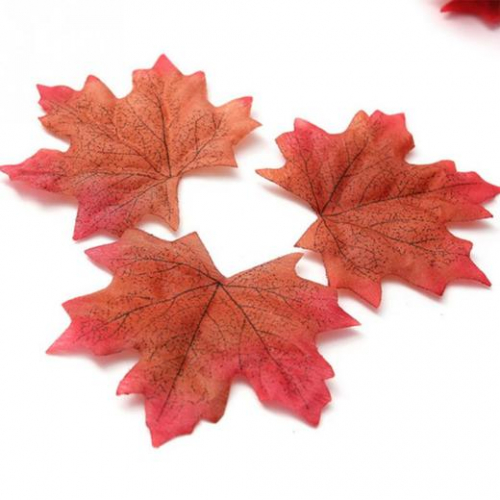 hm-774. Осенний лист, красный.
